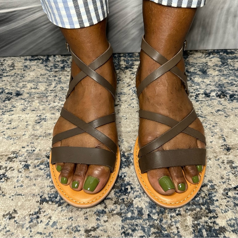 Gap Multi-strap Modern Sandal Java Brown